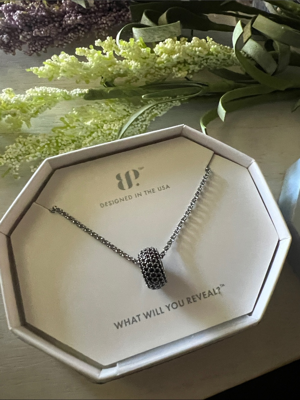 Bomb Party “give your all” necklace